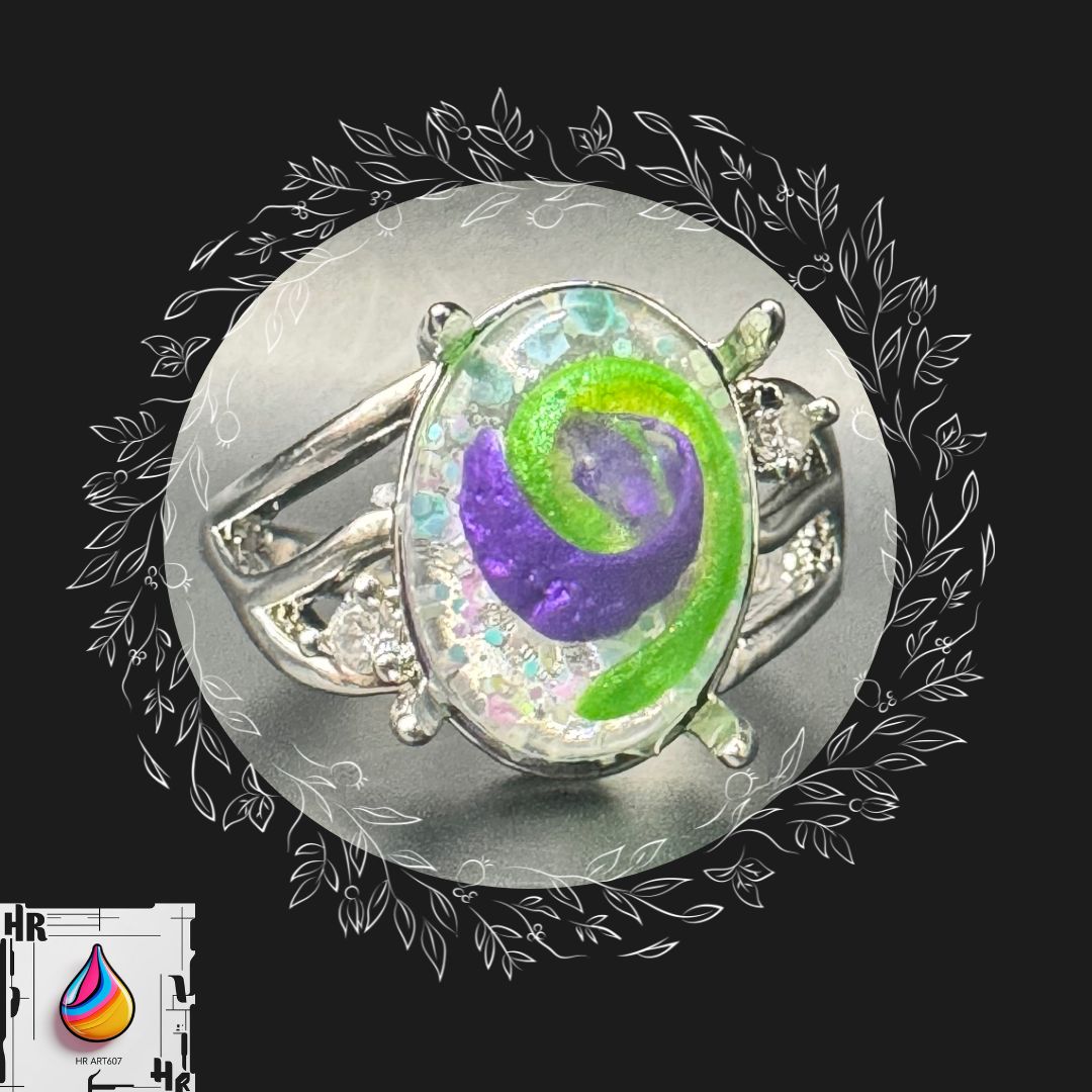Adjustable resin ring