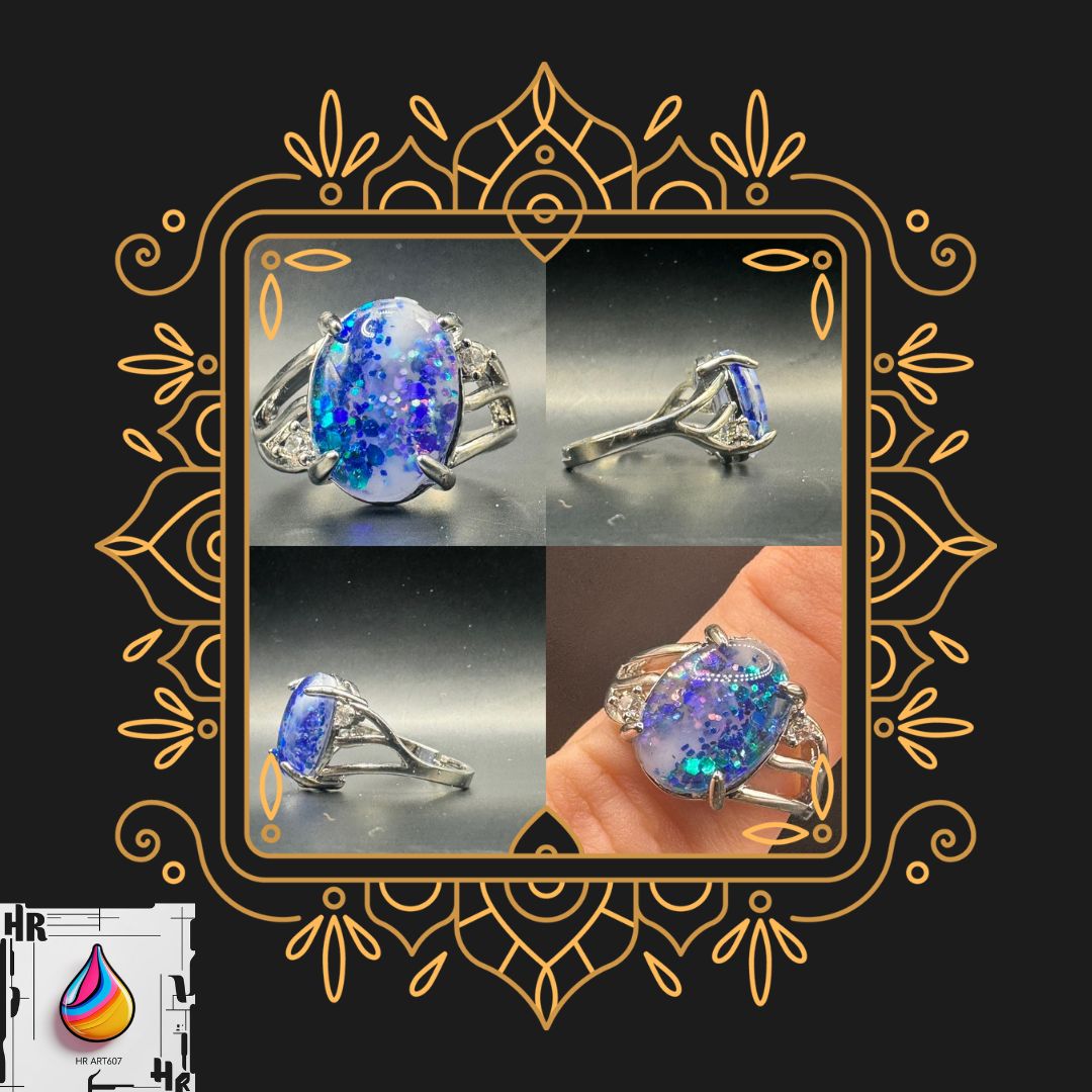Adjustable resin ring