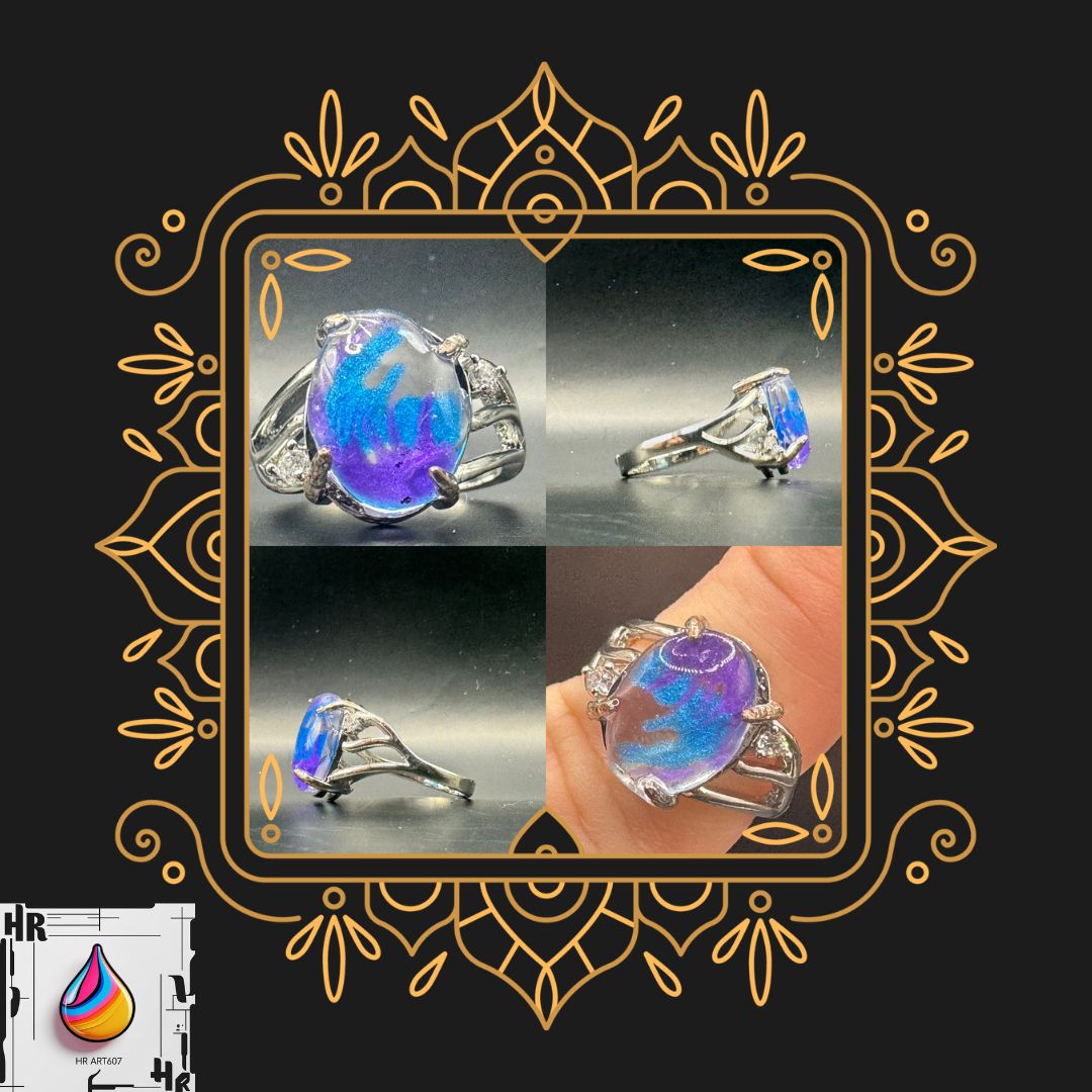 Adjustable resin ring