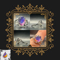 Adjustable resin ring