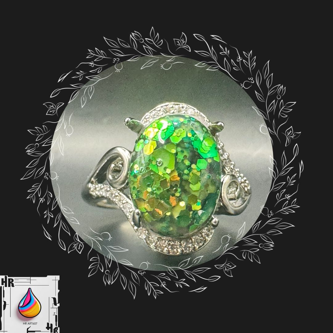 Adjustable resin ring