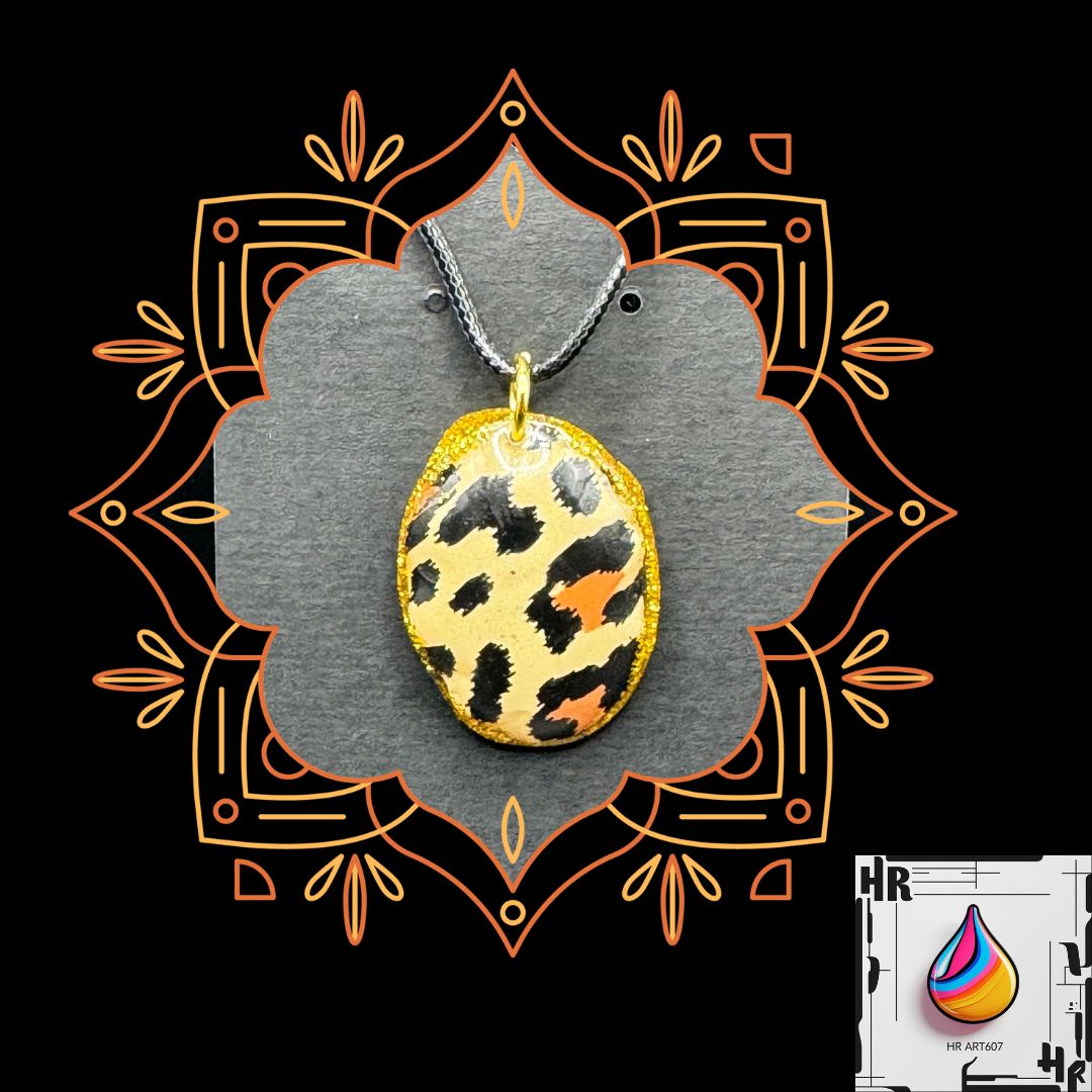 Resin Art Necklace