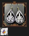 Fu*k-it Resin earrings