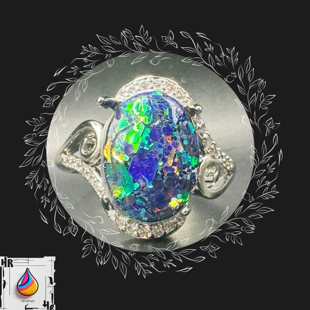 Adjustable resin ring