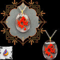 Resin Art Necklace