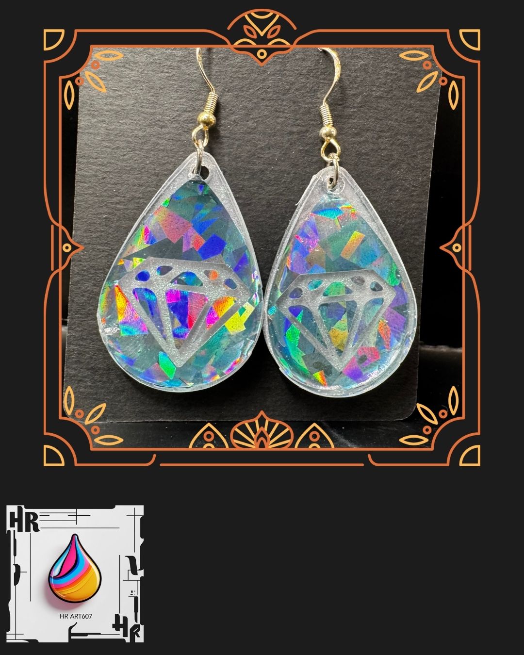 Resin Earrings