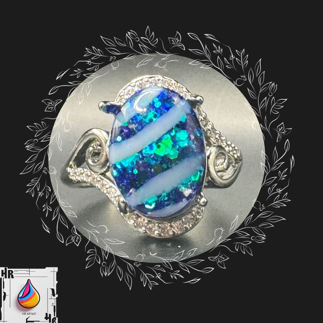 Adjustable resin ring