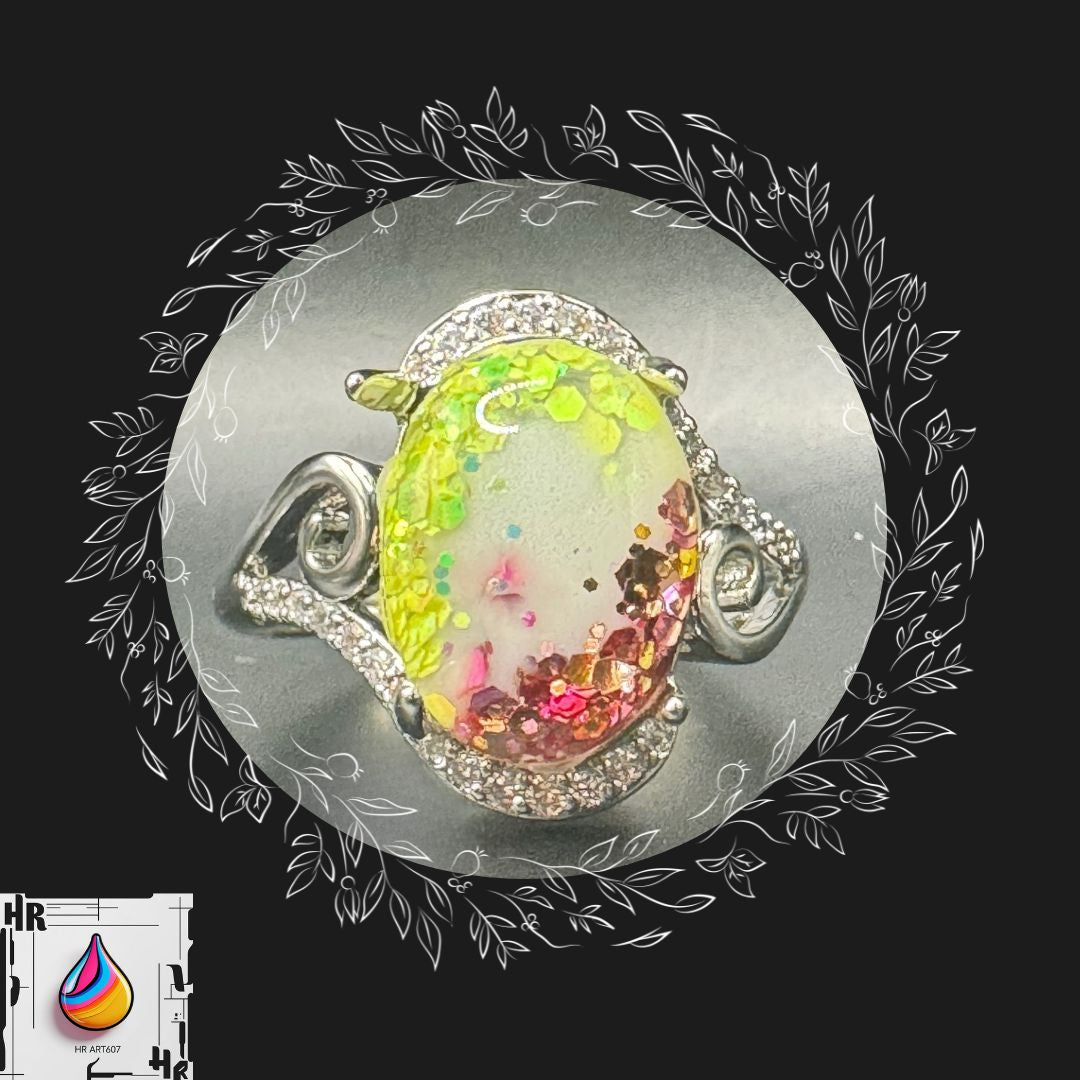 Adjustable resin ring