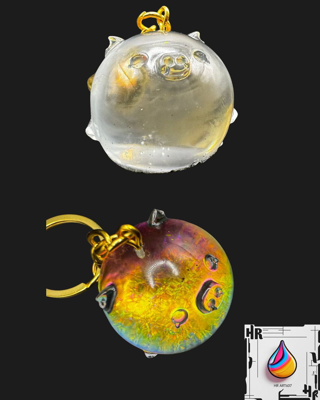 Resin Animal Keychains