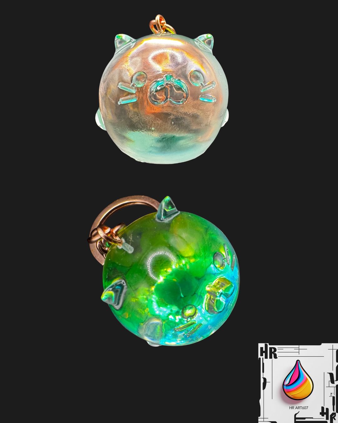 Resin Animal Keychains