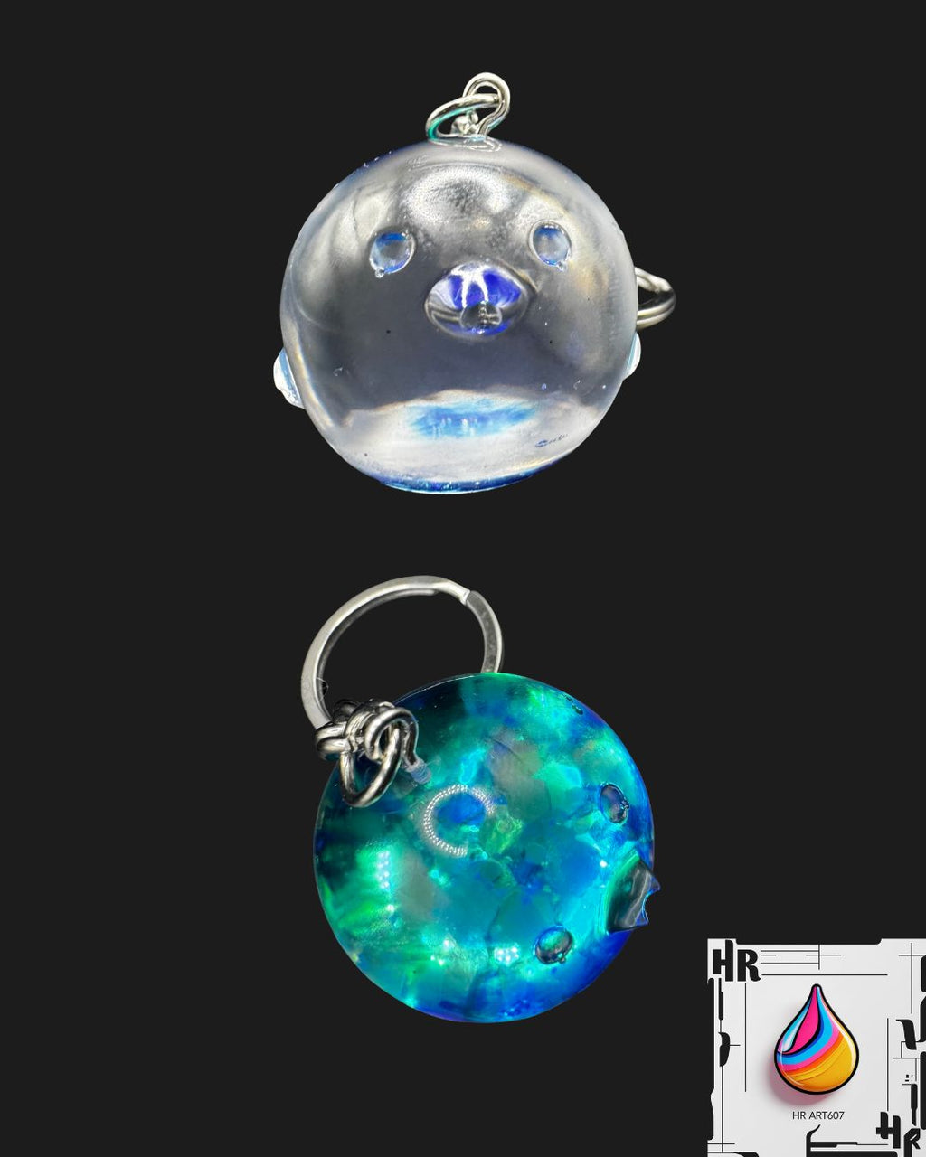 Resin Animal Keychains