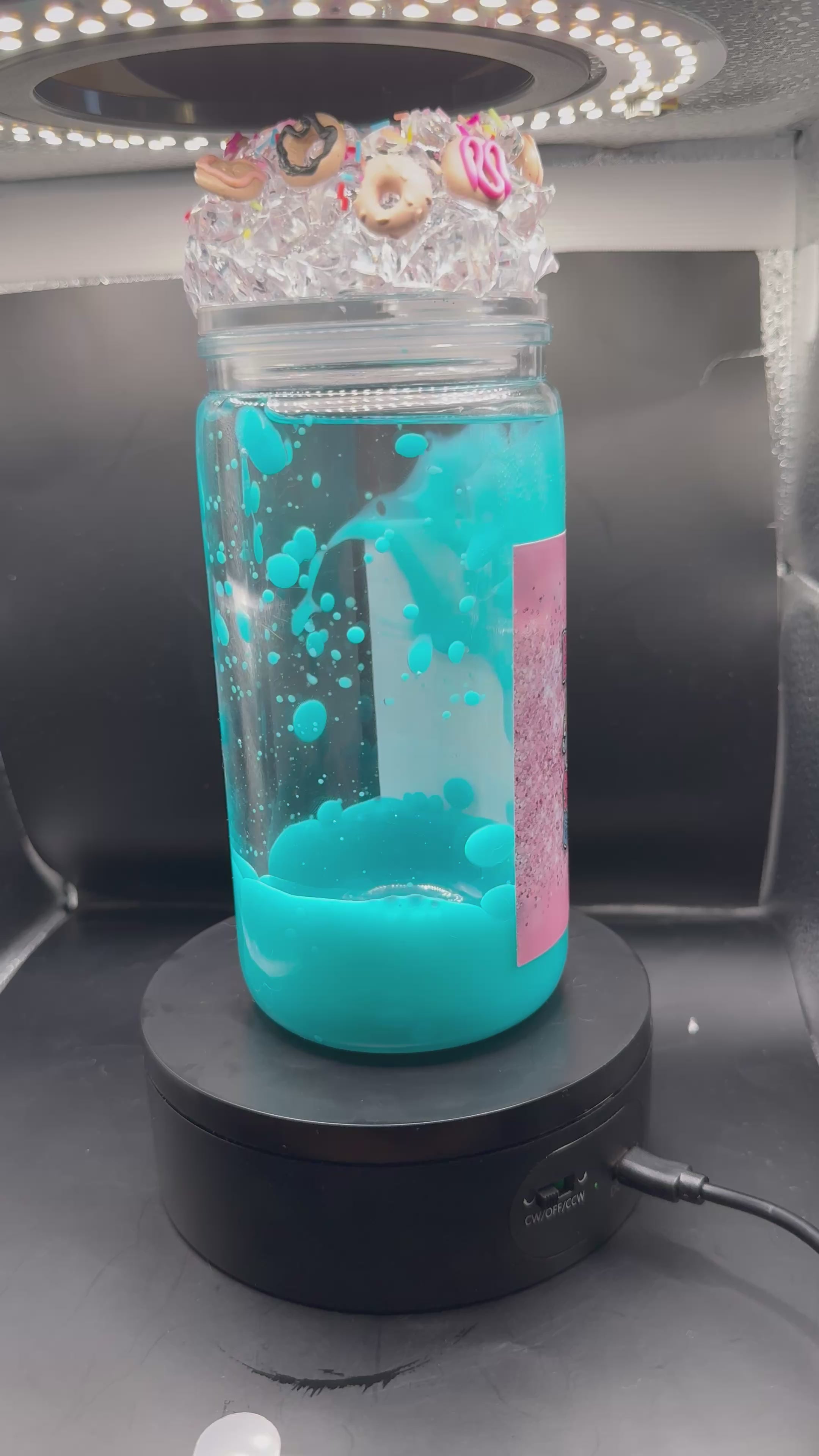 12oz Unicorn Lava tumbler cup