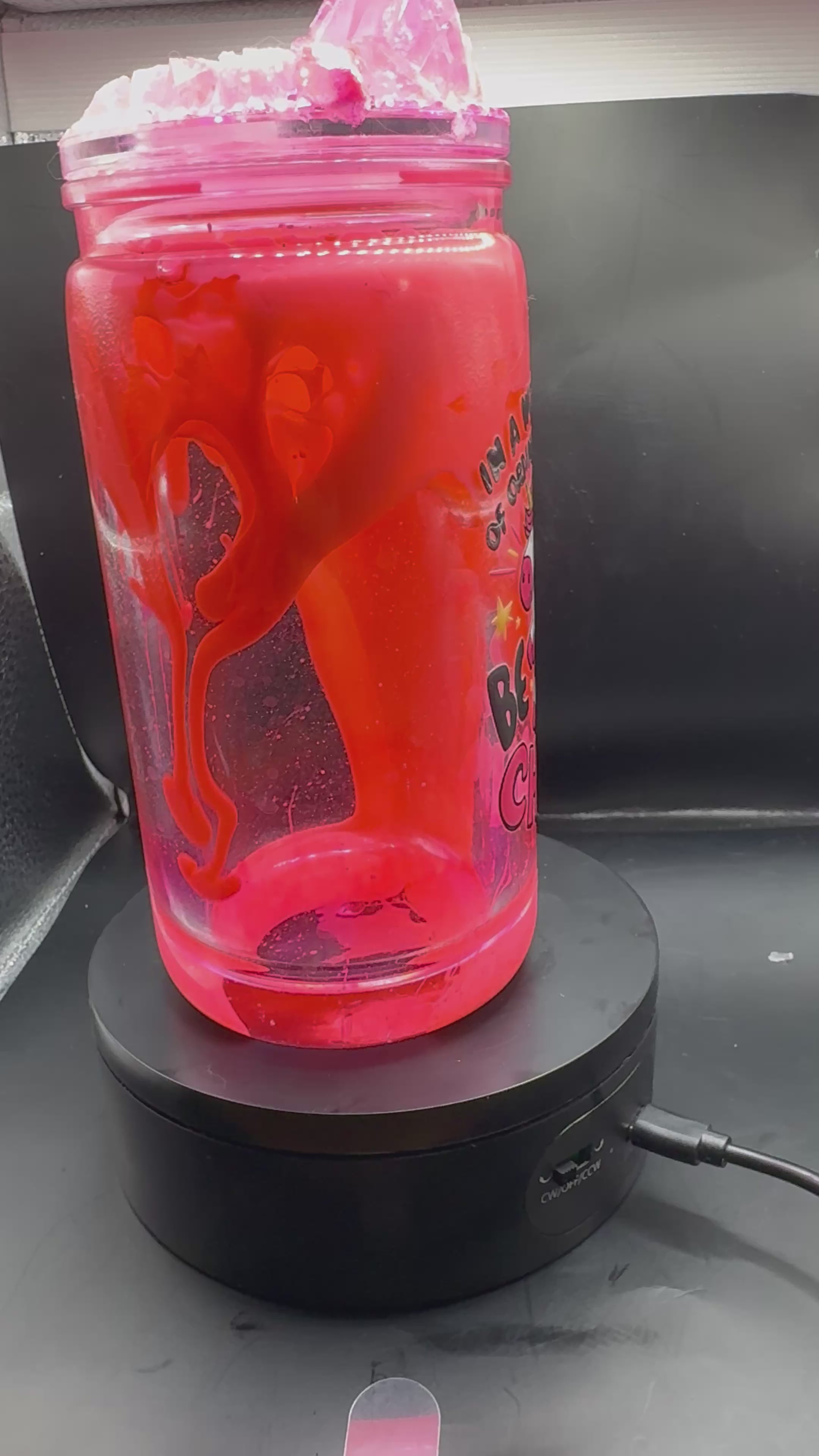 12 oz Unicorn lava cup